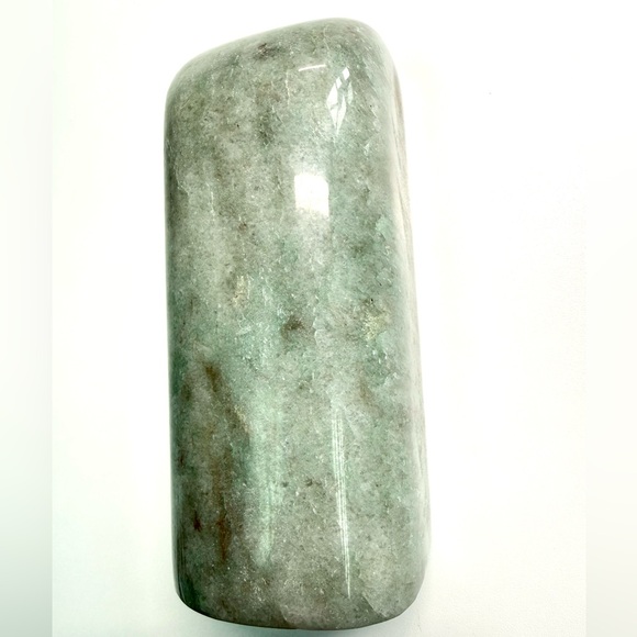 Natural Green Agate Semi Precious Stone Polished Bookend / Decorative Stone –3kg - Picture 4 of 10